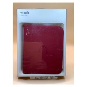 Barnes & Noble Nook 2nd Edition Oliver‎ Cover Red Folio Case